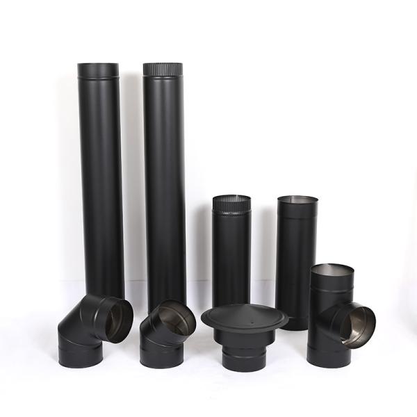 Metal Wood Heater Chimney Kit Customized Color Household Kitchen Cooking