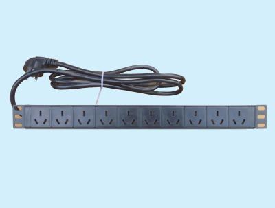 10 Way Multi - Functional Power Distribution Unit 19 Inch Aluminum Alloy