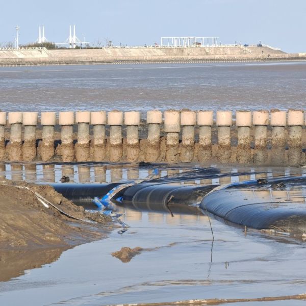 High Strength Geotextile Dewatering Bags Dewatering Filtration Geotube Shoreline Protection