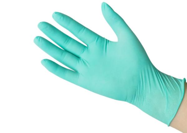 Disposable Latex And Nitrile Gloves Cash Commodity Non - Sterile 100 Pcs / Box