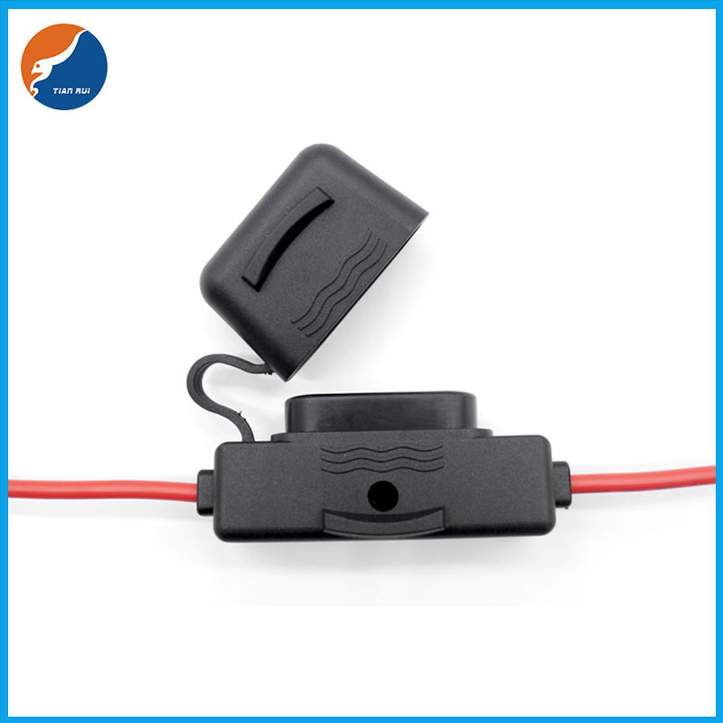 Вольт TR-505 12-24V делает 8 водостойким провод 10 AWG встроенный водит патрон предохранителя лезвия ATM автомобиля датчика автоматический МАКСИ