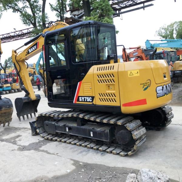 7 Tonnes SANY 75-9 PRO Excavateur original cylindre hydraulique 0,28 m3 Seau moins cher Coût