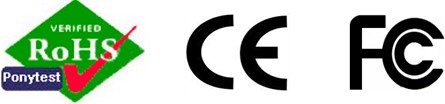 Беспроводная клавиатура 2.4G металла IP65 промышленная с настольной версией сенсорной панели