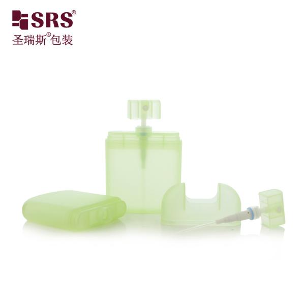 PWU006 Slimline Card Design Plastic Spray Containers Custom Color Options Semi-Transparent Finish