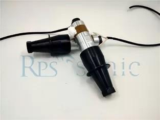 2000w Plastic 20khz Ultrasonic Welding Transducer with 4 yellow pzt