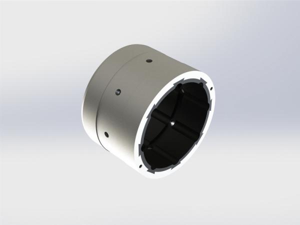 Base de almofada de banda de rolamento lubrificada com água, personalizada para carga de lubrificante auto-lubrificante