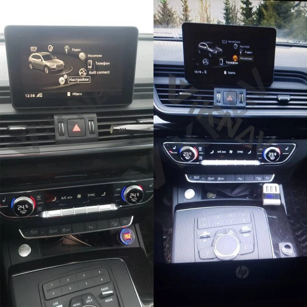 ODM Android Audi Q5 Стерео 2010-2017 Радиоплеер GPS Экран Послепродажная навигация