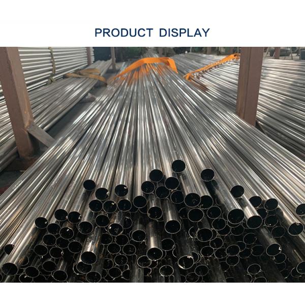 A269 316l Stainless Steel Pipe Tube Square 530mm BA For Decoration Materials