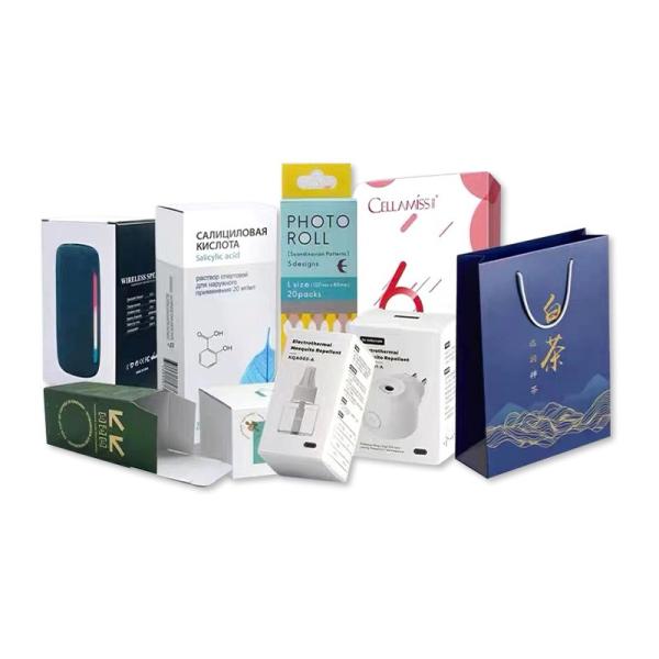 Gift Box With Printed Fragrance Essential Oil Color Exquisite Souvenir Gift Rigid Gift Box