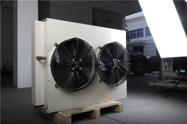 Condicionamento de ar de alumínio do armazenamento frio do compressor do condensador da sala fria de tubo de cobre da aleta