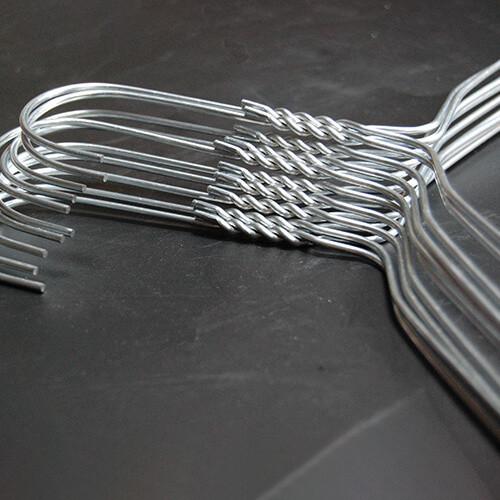 Clothes Wire Hanger Made of Galvanized Wire Material