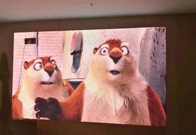 4mm Pixels Indoor Advertising LED Display 62500 Pixels / M2 Die Casting Aluminum