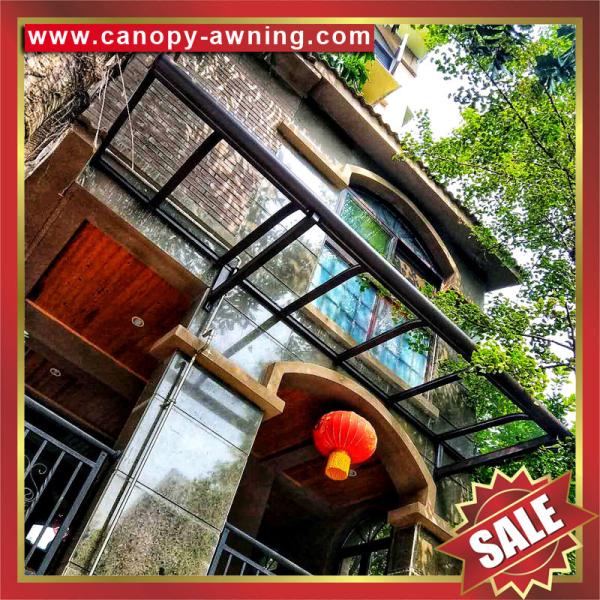 building house villa window door patio gazebo proch aluminum polycarbonate pc awning canopy canopies cover shelter