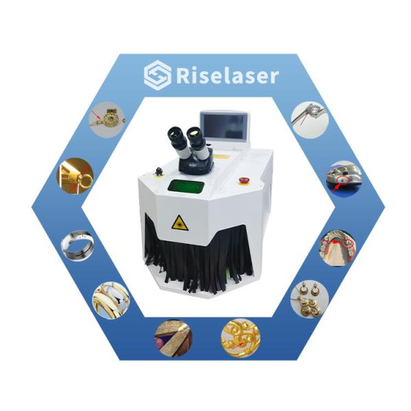 150W bijoux en acier inoxydable pour machine de soudage des métaux soudeur laser pour l'or et l'argent