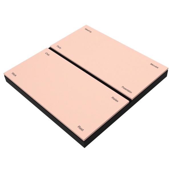 Home Automation Control Smart Switch Panel Reset Touch Button With Vibration Effect