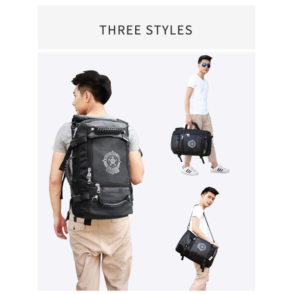 OEM PU супер большой рюкзак Треккинг горный скалолазание рюкзак 56-77 литров