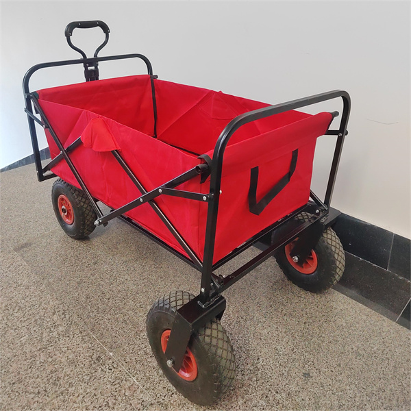 Heavy Duty Collapsible Folding Wagon Utility Outdoor Camping Garden Tools Cart