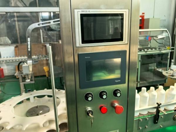 Máquina Llenadora de Líquidos para Viales de Botellas de Vidrio y Plástico de 5-1500ml – Con Función de No Botella No Lavado, Alarmas Automáticas y Fiabilidad del Fabricante Original