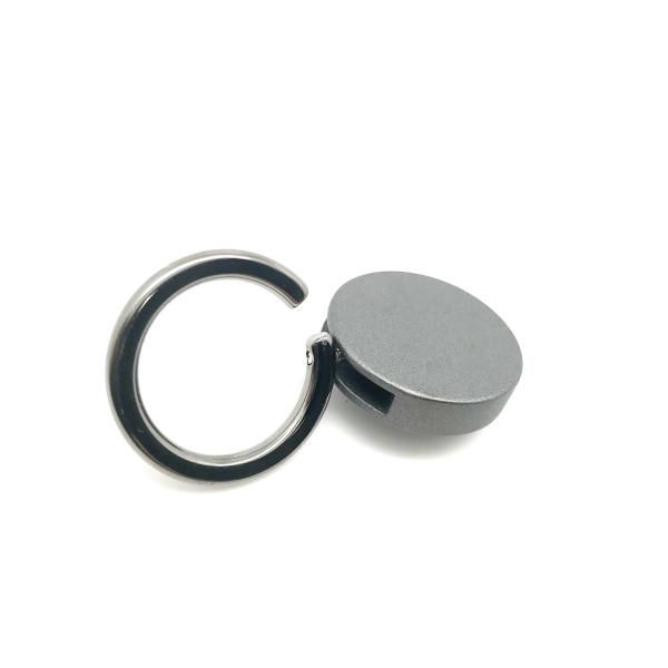 Personalized Metal Key Holder Metal Keychain Holder Name in Individual Polybag