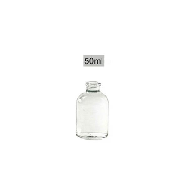 7ml-100ml Moulded Glass Injection Infusion Vial / Bottle CE Approved USP Type I II III