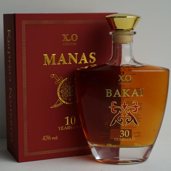 FDA 750ML Super Flint Tequila Glass Bottle