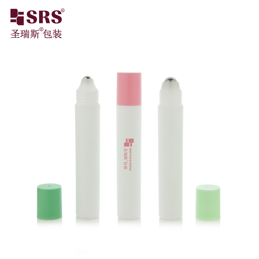 RPPF 30ML New Arrival Plastic Hair Essence Serum Roller Steel Ball Bottle