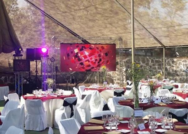 10x6 Feet Portable HD LED Dsiplay Led Video Screen For Birthday Party Events