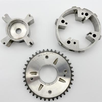 Tempérage MIM en acier inoxydable poudre métallurgie roulement personnalisé pièces CNC