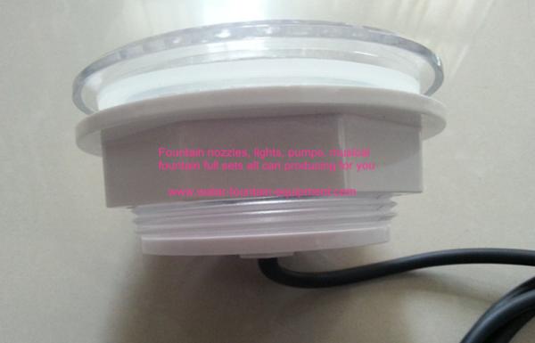 Small Plastic Waterproof LED Underwater Pool Lights For Vinyl Pools Split Mounting