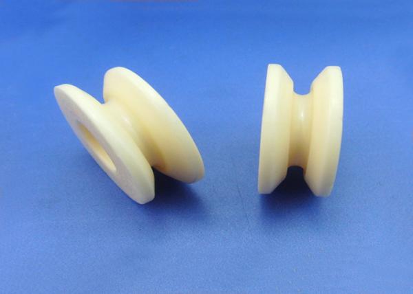 Alumina Al2O3 Ceramic Wire Guide / Ceramic Eyelets for Textile Machinery