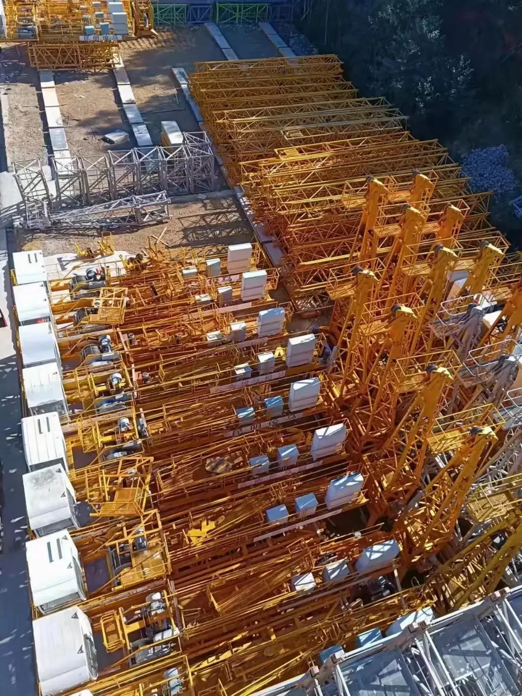 Used 1ton 3ton 5ton 6ton Zoomlion Sany XCMG Fast Erect Mini Mobile Tower Crane for Sale