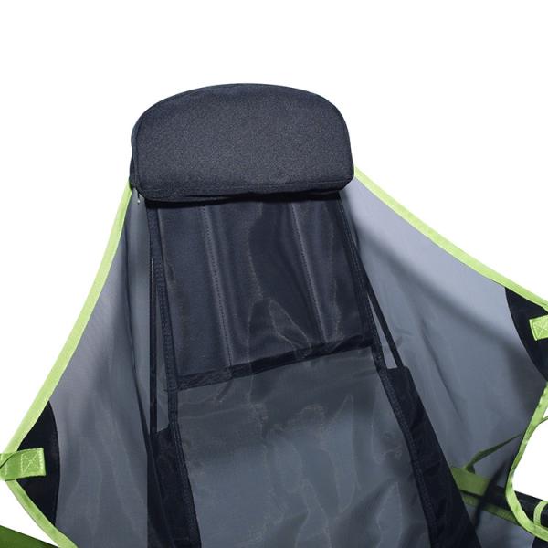 Double Stitching 600D Oxford Camping Swing Chairs With Carry Bag