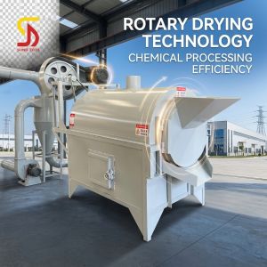 Multifunctional Energy Saving High Capacity Grain Rotary Dryer for Food and