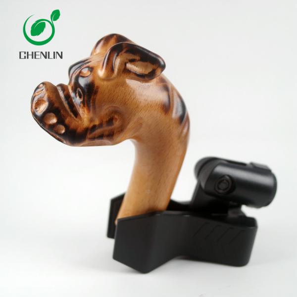 OEM ODM Carving Wooden Umbrella Handle Various Color Windproof