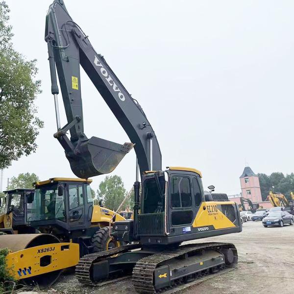 21000kg EC210 2nd Hand Excavator Second Hand Volvo Backhoe Excavator 1m3 Bucket