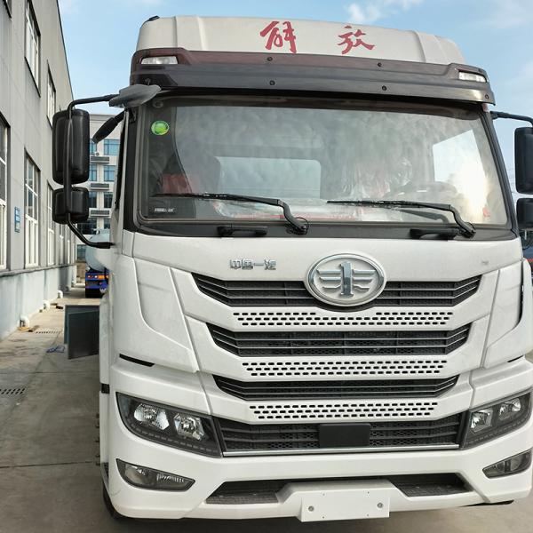 4*2 FAW Cargo Truck Medium Ordinary Liquid Tanker Truck 14m3 With Manual Transmission