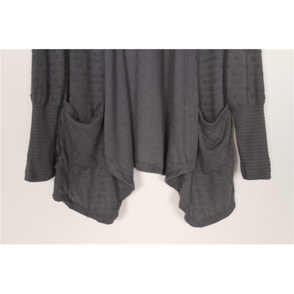 Fashion Spring Autumn 100% Cotton Women Knitted Hoodie