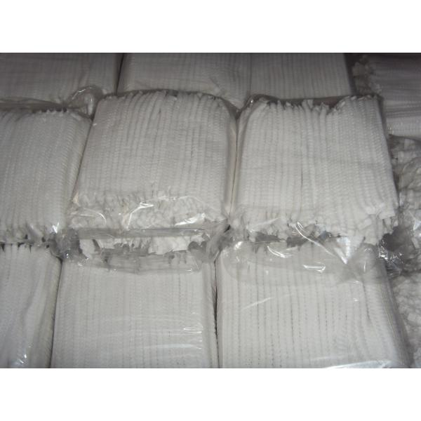 Не сплетенная материальная устранимая толщина 10гсм сетей волос крышки хирурга облегченная