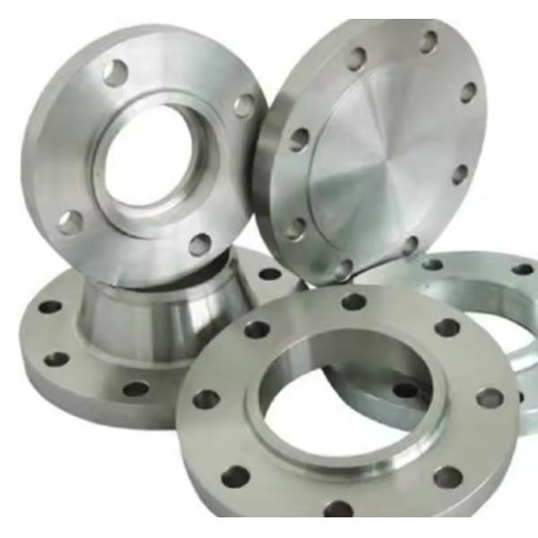 QT Heat Treatment Forged Steel Flange with Silver Coating for High Temperature Service