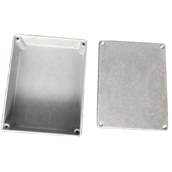 Unpainted Aluminum Instrument Enclosure / Aluminum Enclosure Box 1590NS 1590BB