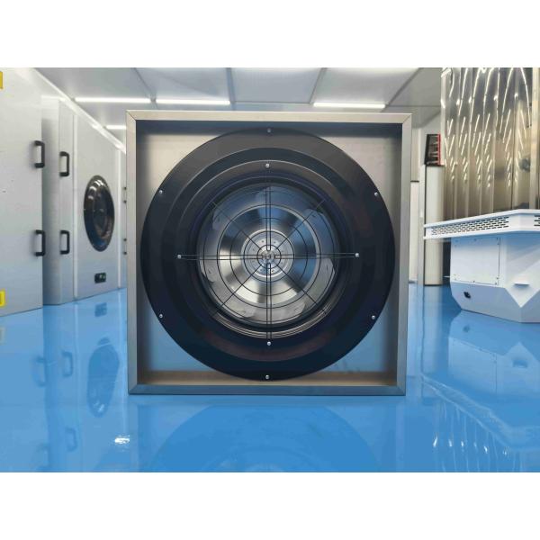 Reverse Suction Fan Filter Unit with Flange Port and High-Efficiency Filtration for Cleanrooms