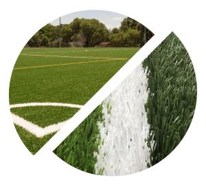 SBR Latex Soccer Artificial Grass 30mm Backyard Turf Soccer Field
