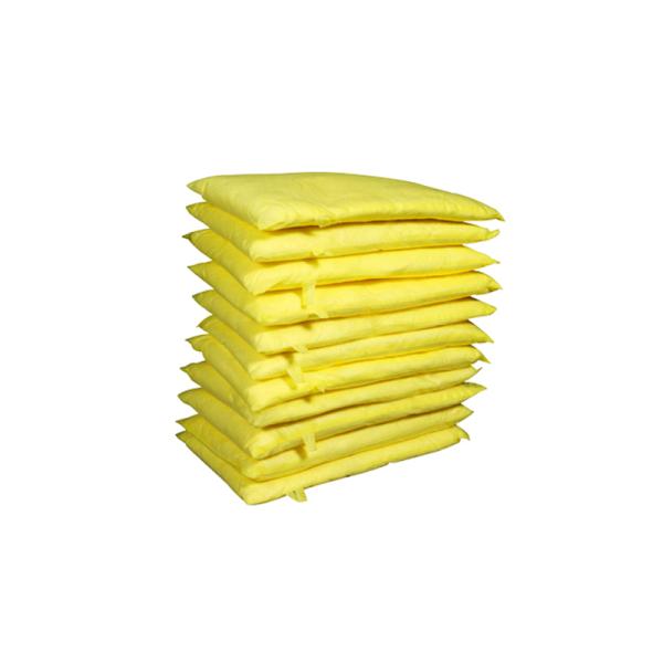 HazMat Absorbent Pillow Chemical Absorbents Pillows 18''X18'' For Workplace Safety
