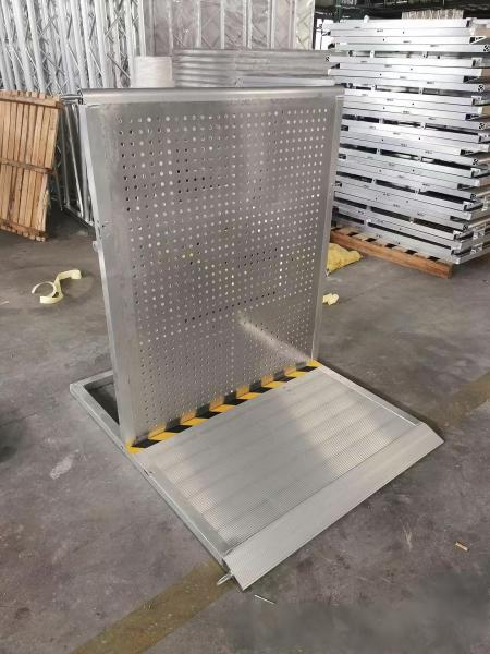 Portable Foldable Aluminum Crowd Control Barrier For Concert Security