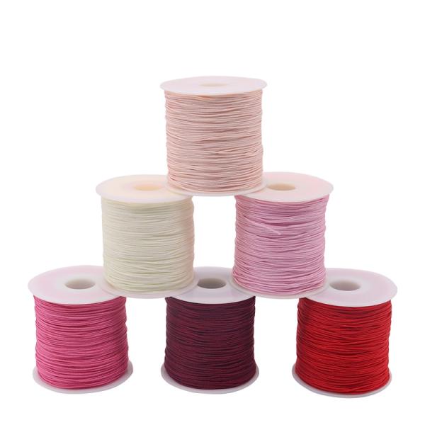 Colorful 0.7mm Nylon Thread for Handmade Jewelry and Bracelet Making OEM/ODM Accepted