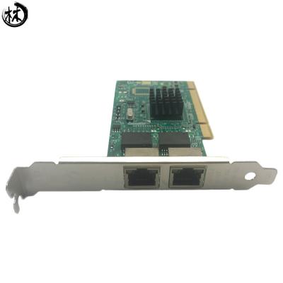 Cartão do lan da placa de rede do porto duplo RJ45 do PCI de Diewu intel82546 para o desktop