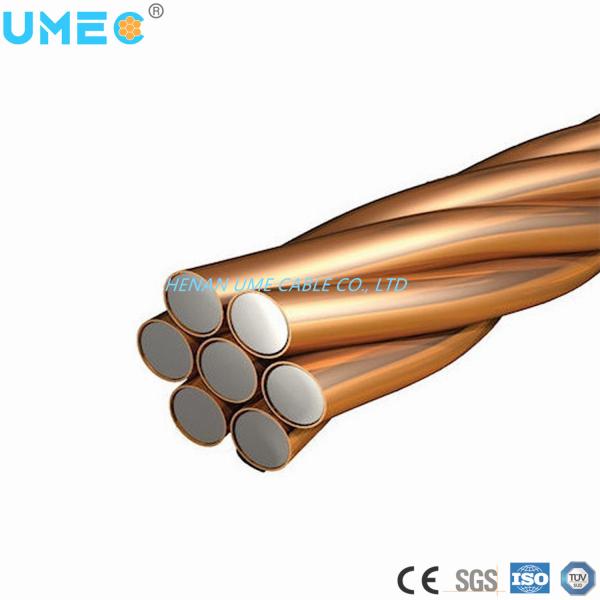 Third Party Inspection Accepted ASTM Standard Copper Clad Steel Strand Wire for Sample