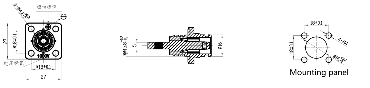 Energy Storage Terminals & High-Voltage Battery Connectors; Waterproof Energy Storage Connectors (70A–500A) — High-Voltage, High-Current Output Connectors for Industrial & Photovoltaic Power Stations