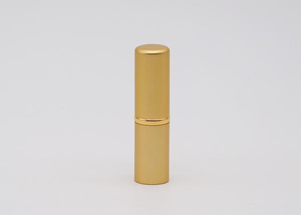 4.5g Gold Aluminum Eco Friendly Lip Balm Tubes For Lip Balm Spray Bottle