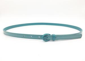 Green Ferrakiss Women 'S 1.5cm Wide PU Dress Belt Metal Matching Color
